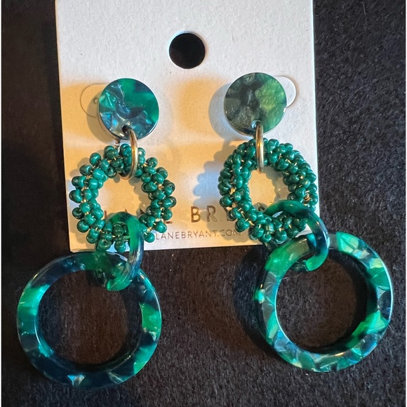 Lane Bryant Earrings!  (Costume Jewelry) Two Pair - Picture 3 of 4